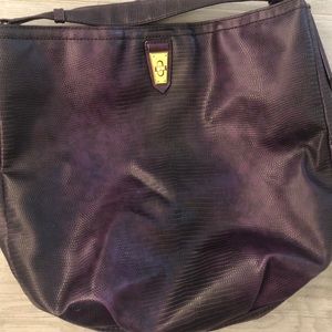 Marc by Marc Jacobs Ombré purple croc shoulder bag